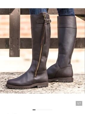 Classic Women's Tall Waterproof Winter Boots - Brown